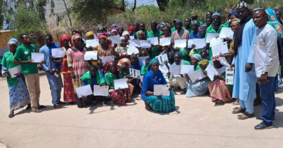 Fatick : Remise des attestations aux Relais Élevage et Responsables de Formation (RESFOR) dans le cadre du PRPA